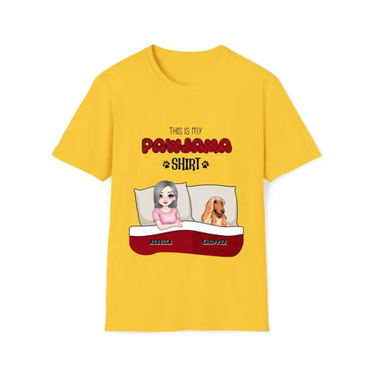 Pawjama T-Shirt (Man/Woman) & Up to 3 Pets