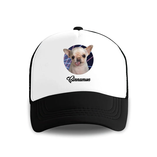 Live Preview Custom Pet Trucker Hats