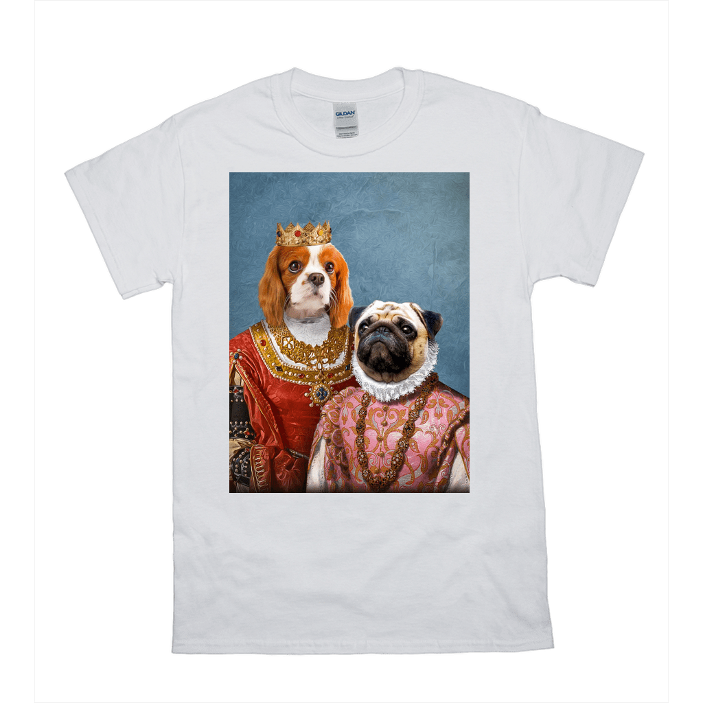 'Queen And Archduchess' Personalized 2 Pet T-Shirt