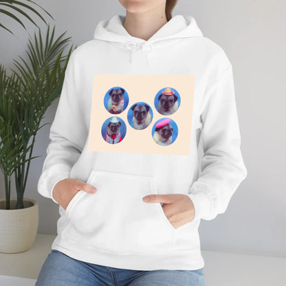 Retro Pose Circles Canvas