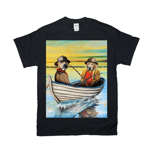 'The Fishermen' Personalized 2 Pet T-Shirt