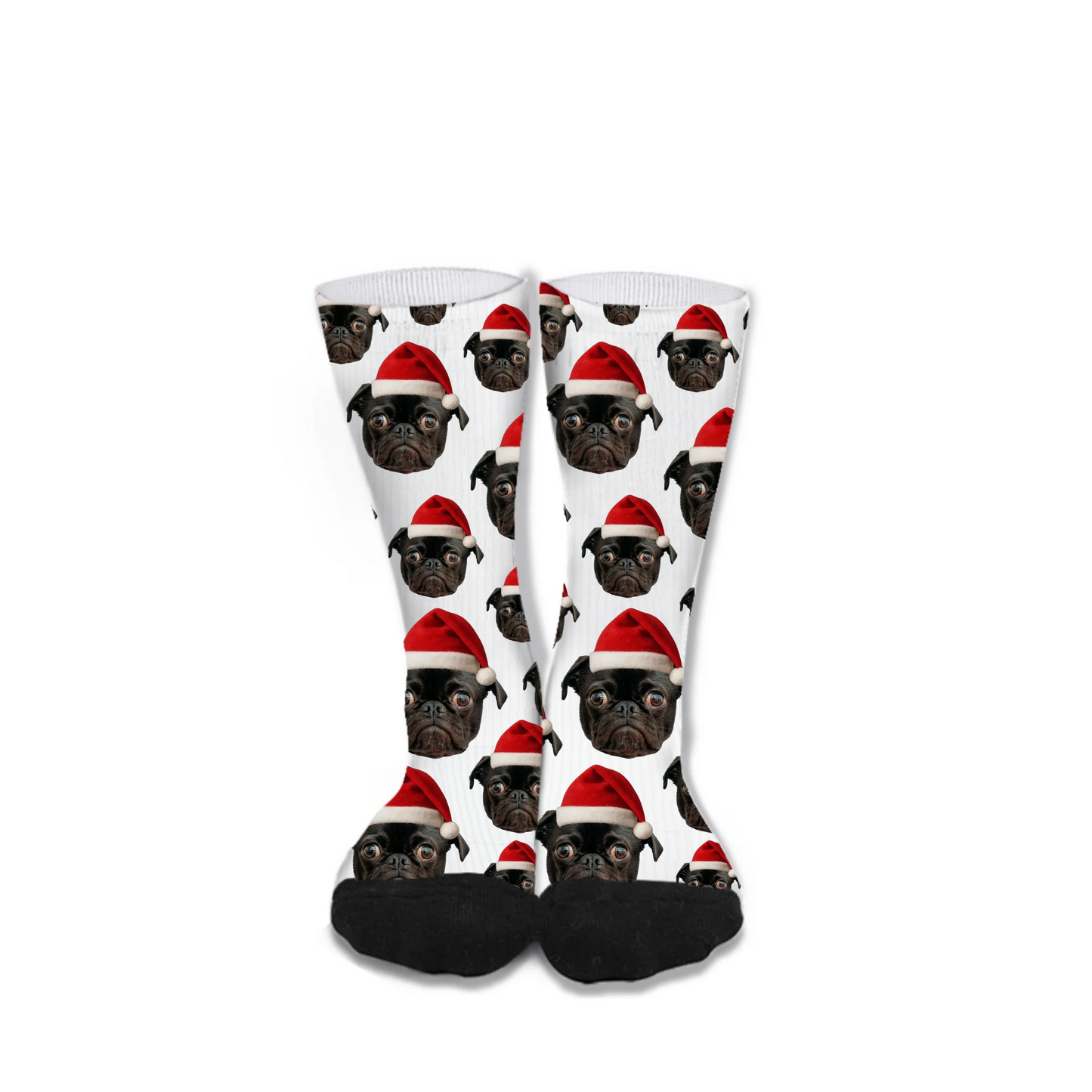 Live Customization Pet Christmas Facemash Socks