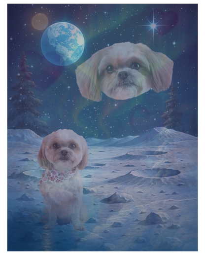 Floating Head Retro Portraits