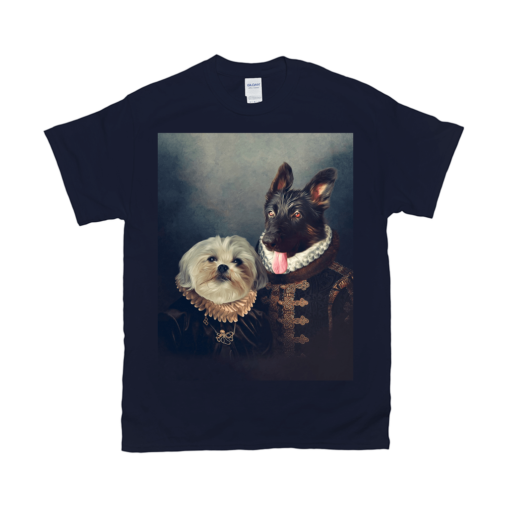 'Duke And Duchess' Personalized 2 Pet T-Shirt
