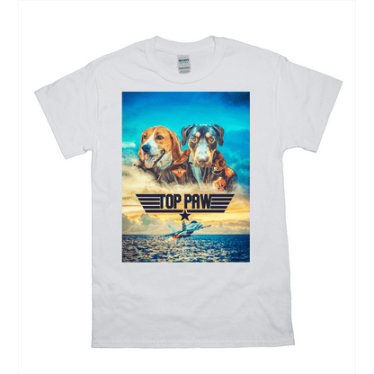 'Top Paw' Personalized 2 Pet T-Shirt
