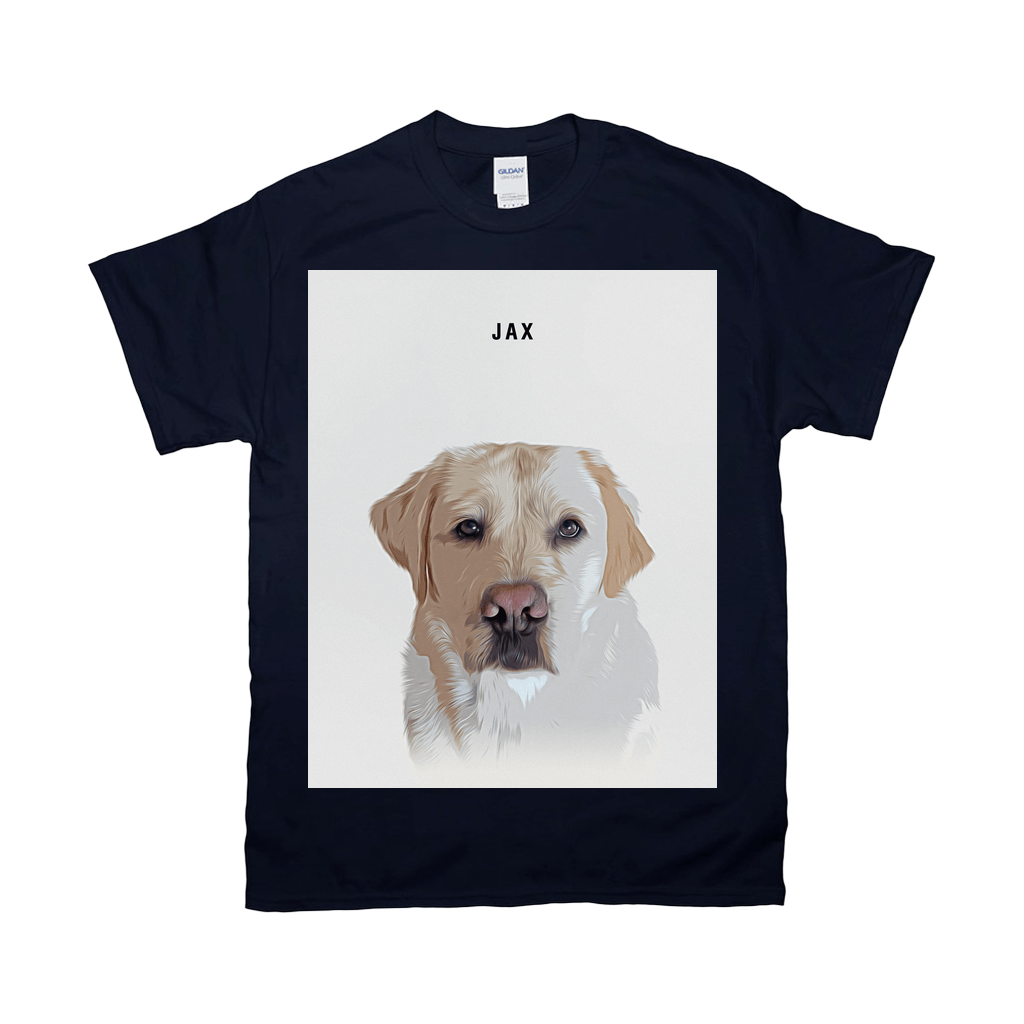 Personalized Modern Pet T-Shirt