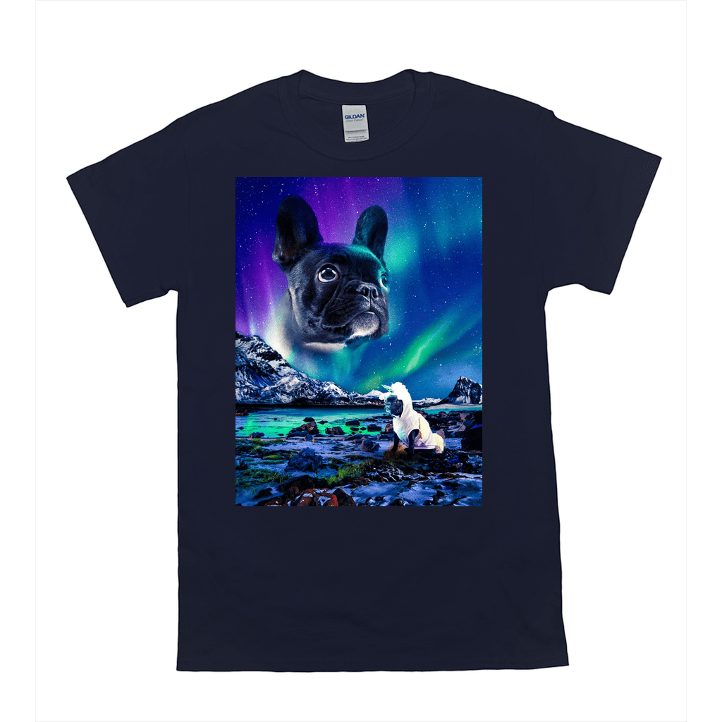 'Majestic Northern Lights' Personalized Pet T-Shirt