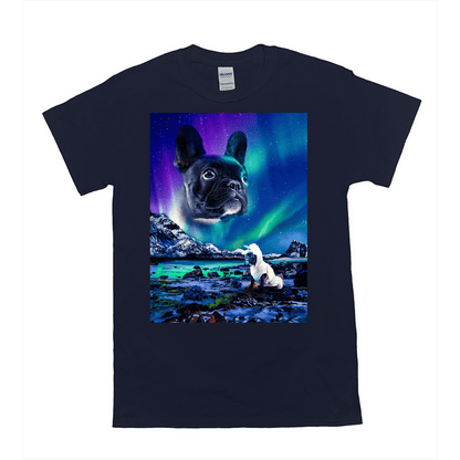 'Majestic Northern Lights' Personalized Pet T-Shirt