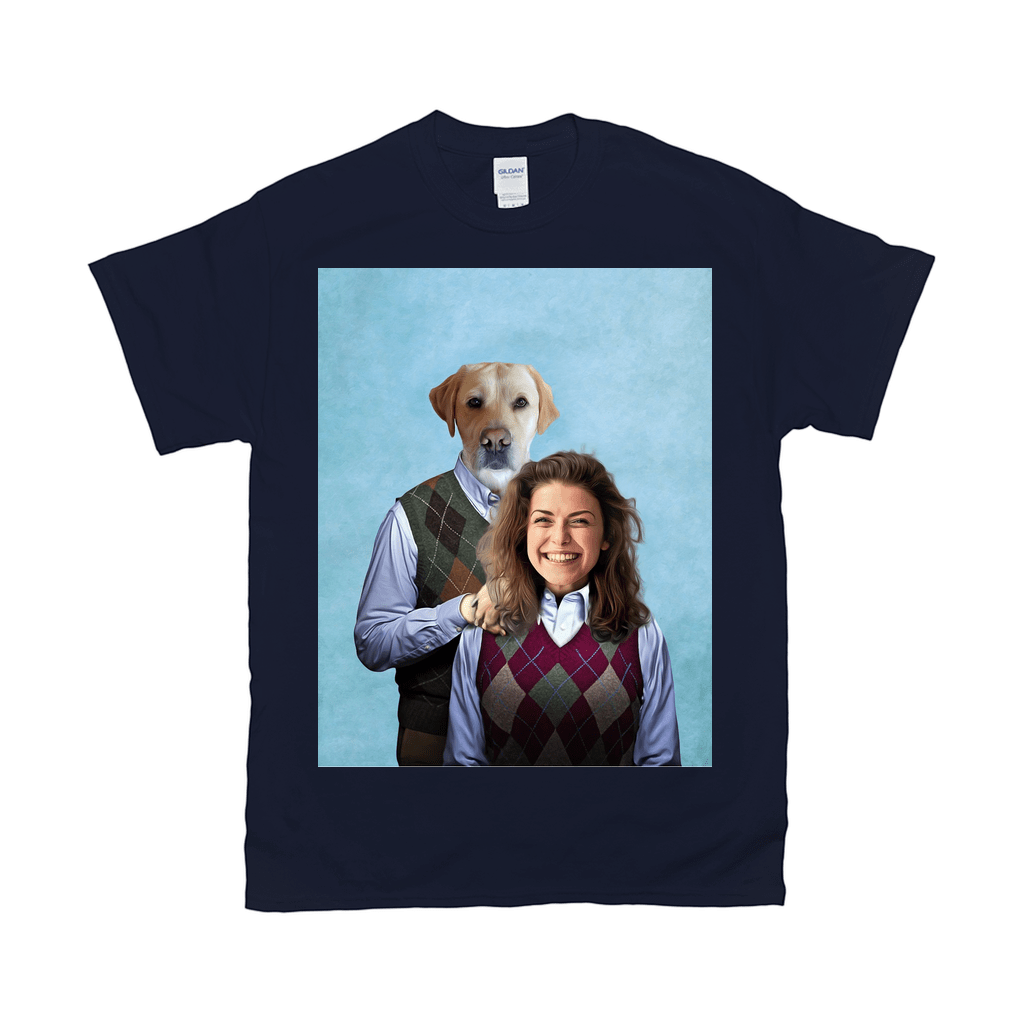 'Step Doggo & Human (Female)' Personalized T-Shirt
