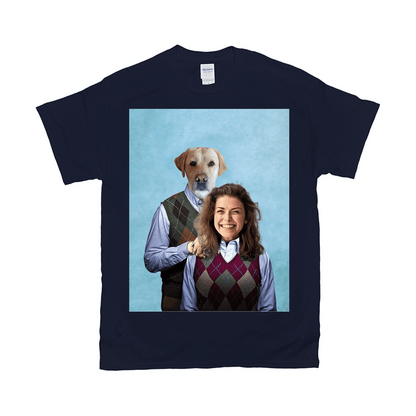 'Step Doggo & Human (Female)' Personalized T-Shirt