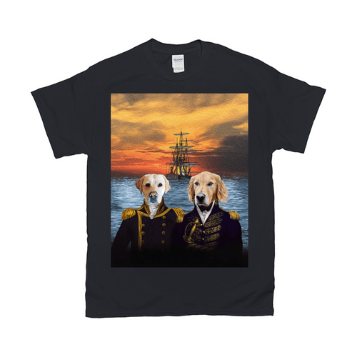 'The Explorers' Personalized 2 Pet T-Shirt