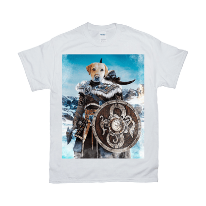 'Viking Warrior' Personalized Pet T-Shirt