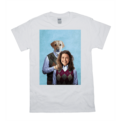 'Step Doggo & Human (Female)' Personalized T-Shirt