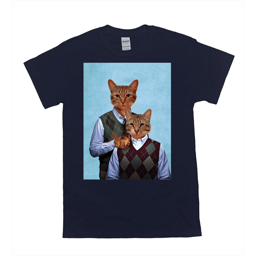'Step-Kitties' Personalized 2 Pet T-Shirt