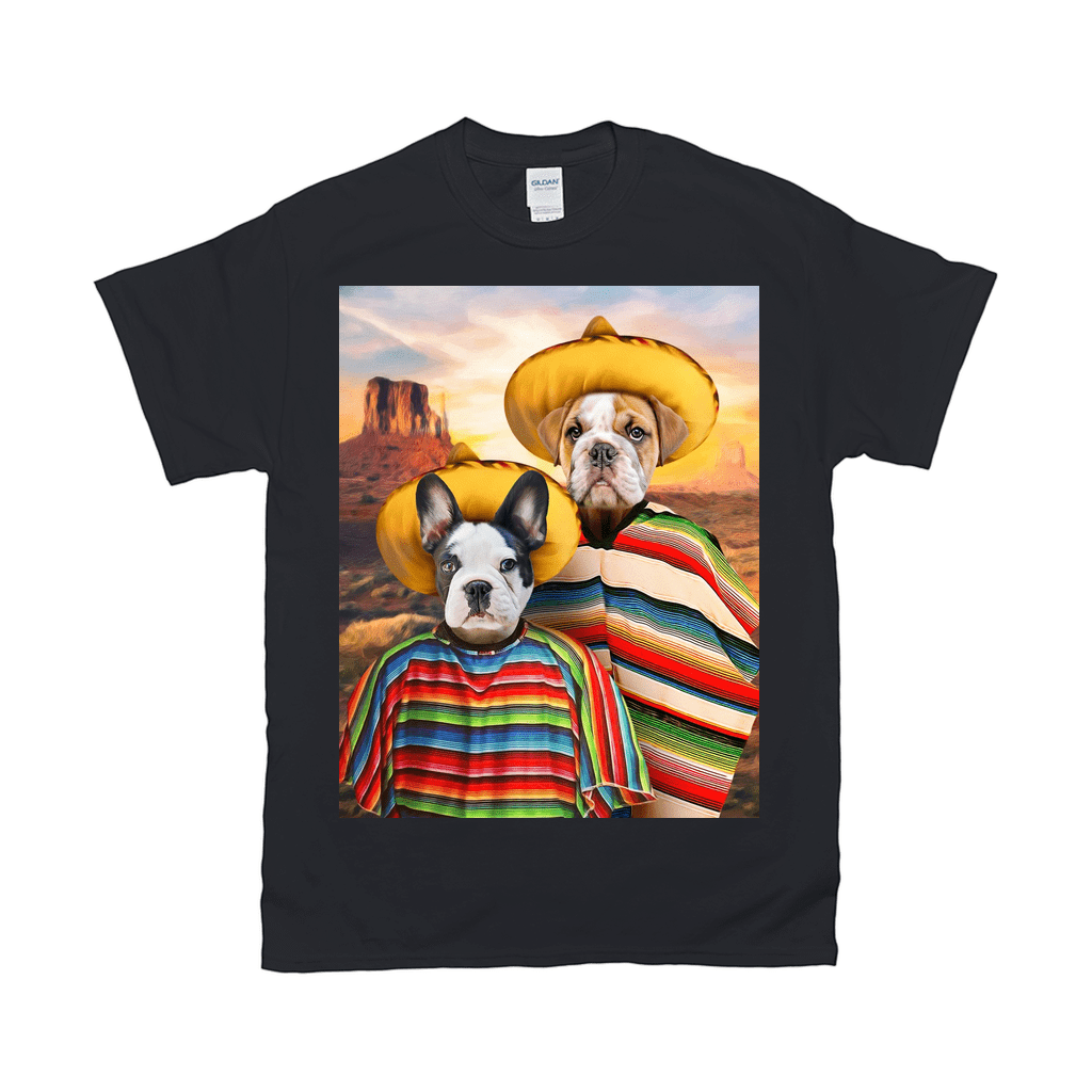 '2 Amigos' Personalized 2 Pet T-Shirt