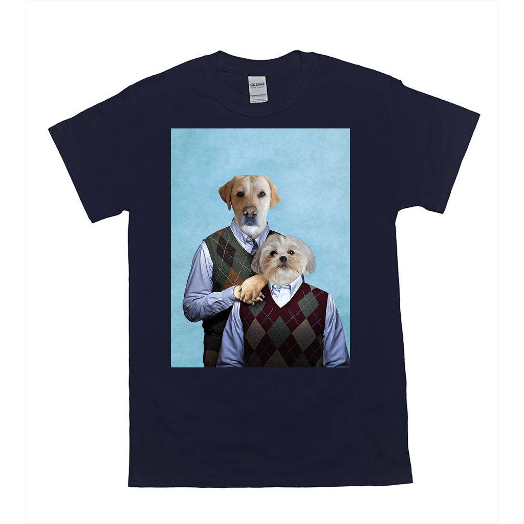 'Step Doggos' Personalized 2 Pet T-Shirt