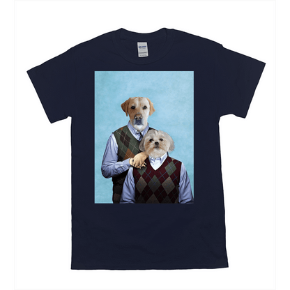 'Step Doggos' Personalized 2 Pet T-Shirt