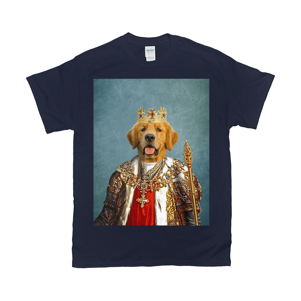 'The King' Personalized Pet T-Shirt