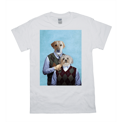 'Step Doggos' Personalized 2 Pet T-Shirt