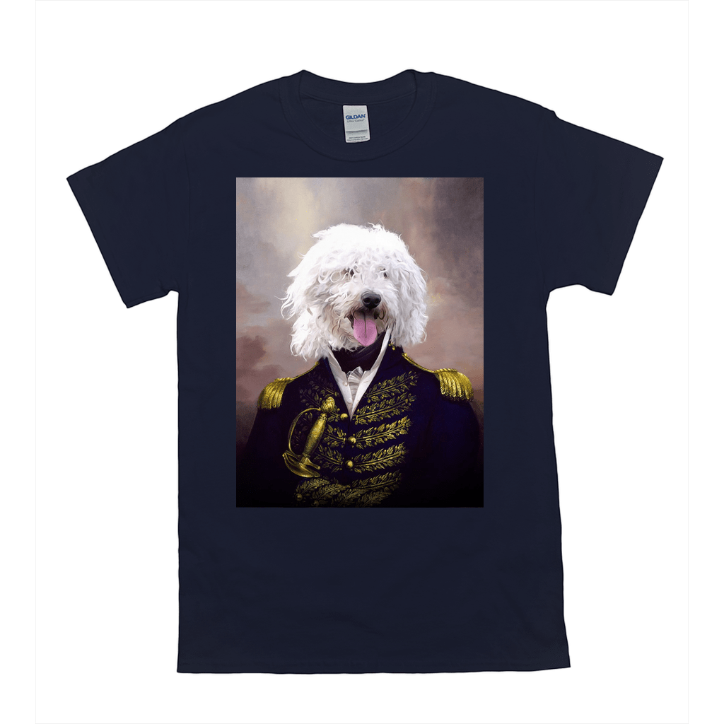 'The Admiral' Personalized Pet T-Shirt