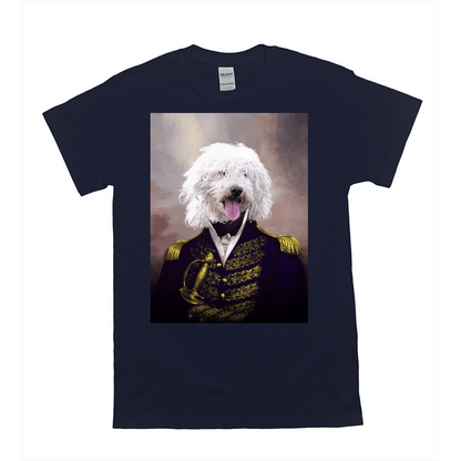 'The Admiral' Personalized Pet T-Shirt