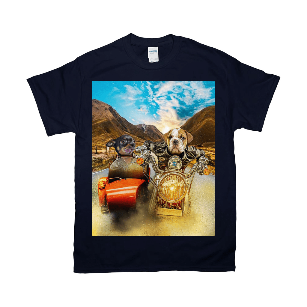 'Harley Wooferson' Personalized 2 Pet T-Shirt