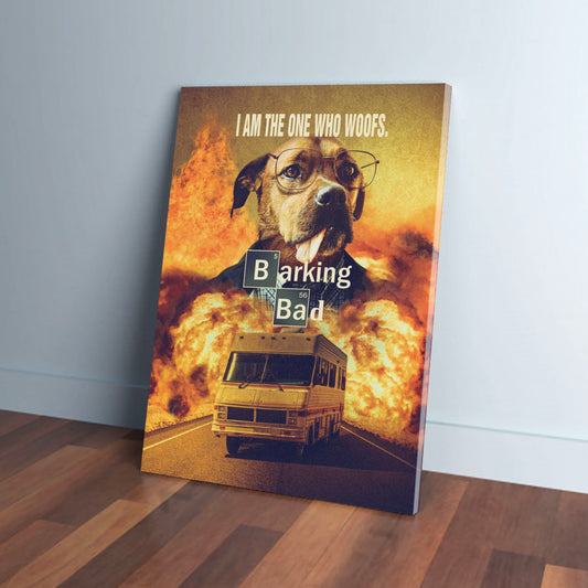 Barking Bad: Personalized Pet Canvas