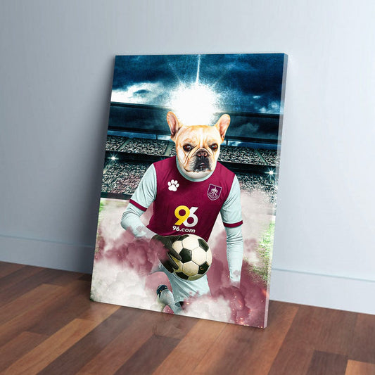 'Burnley Doggos Football' Personalized Pet Portrait