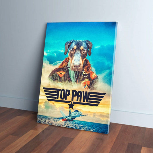 'Top Paw' Personalizable Pet Canvas