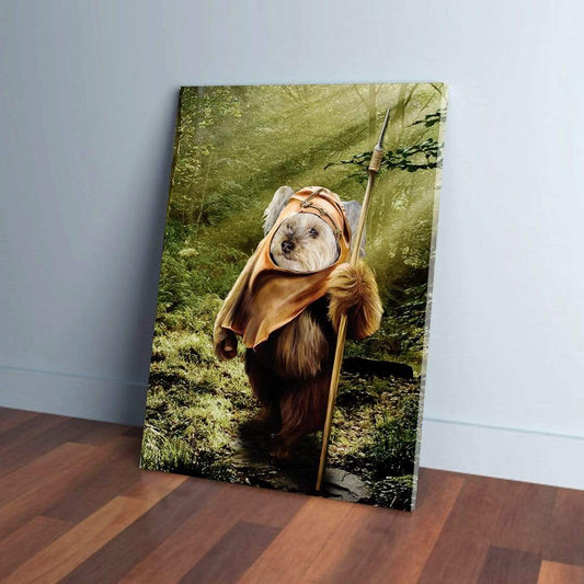Dogg-E-Wok Personalized Canvas