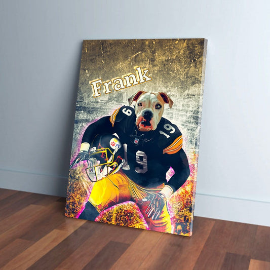 'Pittsburgh Doggos' Personalized Dog Canvas