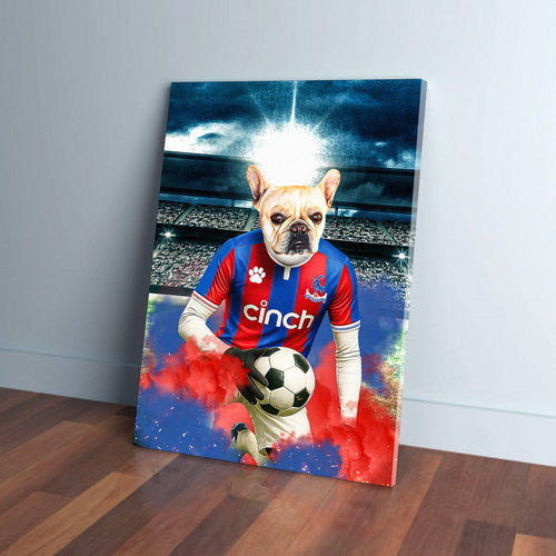 'Crystal Palace Doggos Football' Personalized Pet Portrait