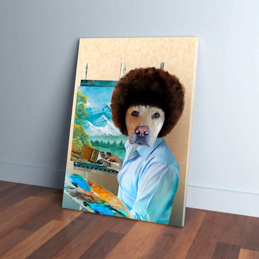 'Dogg Ross' Personalized Pet Canvas