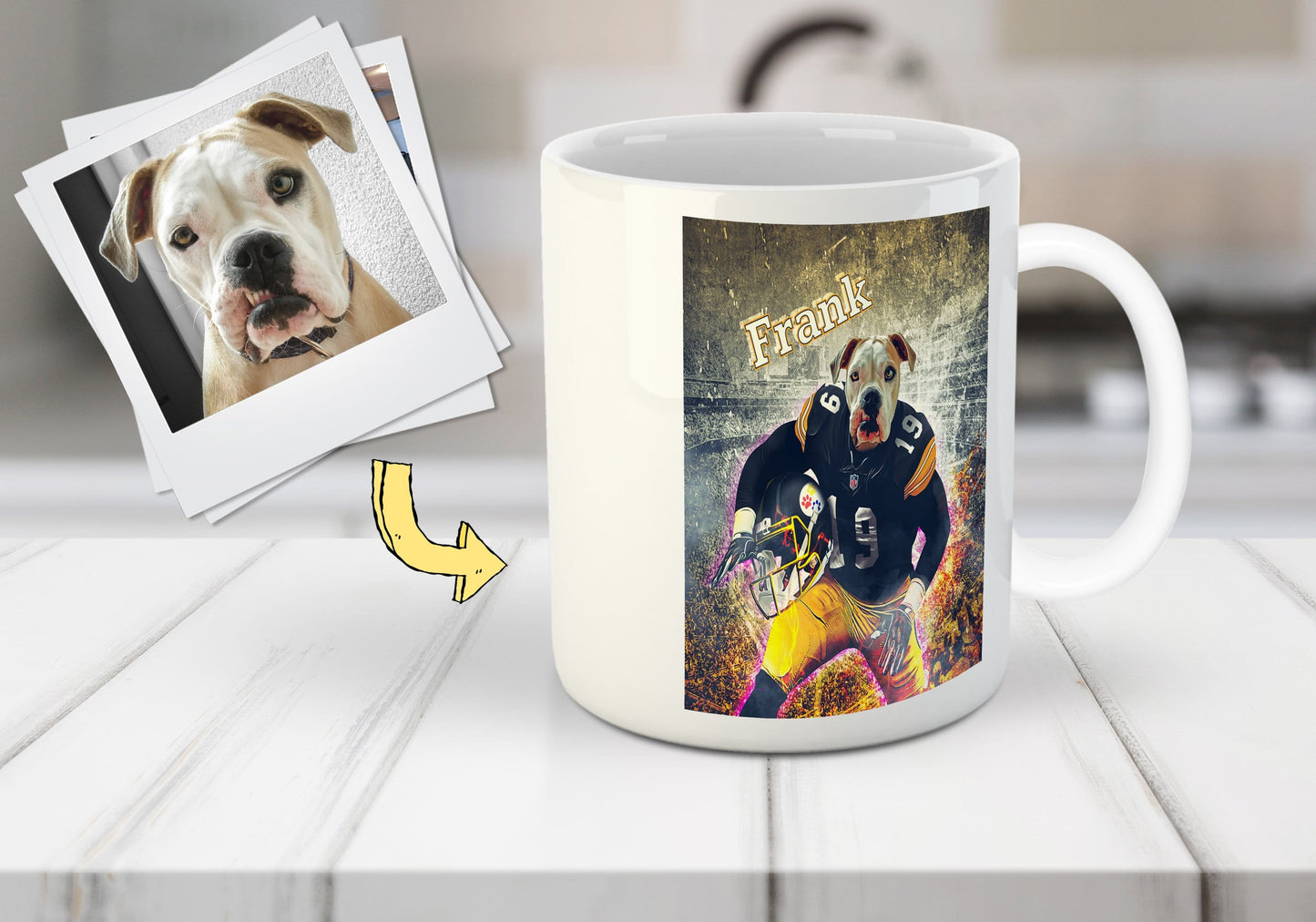 'Pittsburgh Doggos' Personalized Dog Mug