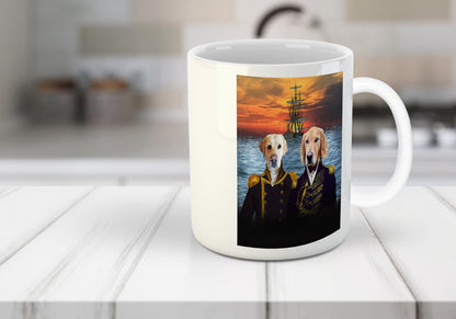 'The Explorers' Custom 2 Pets Mug