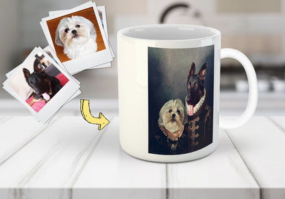 'Duke and Duchess' Custom 2 Pets Mug