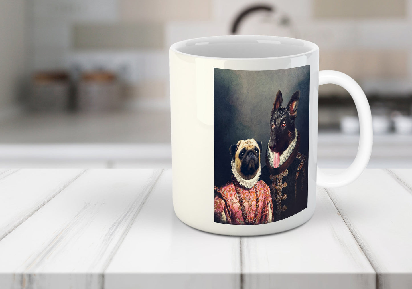 'Duke and Archduchess' Custom 2 Pets Mug