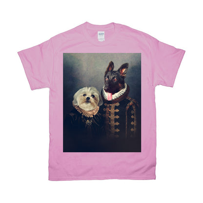 'Duke And Duchess' Personalized 2 Pet T-Shirt