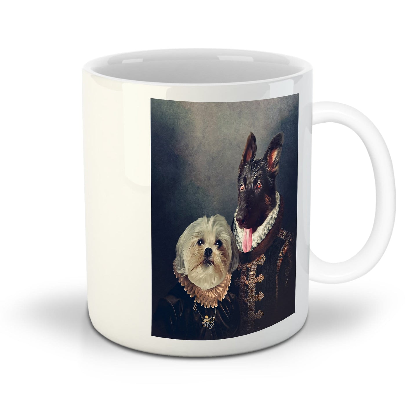 'Duke and Duchess' Custom 2 Pets Mug