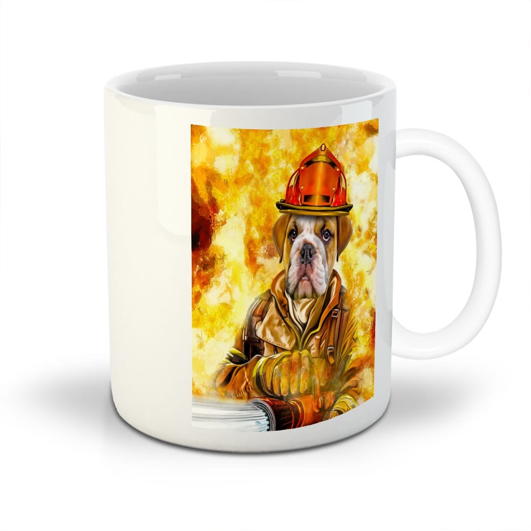 'The Firefighter' Personalized Mug