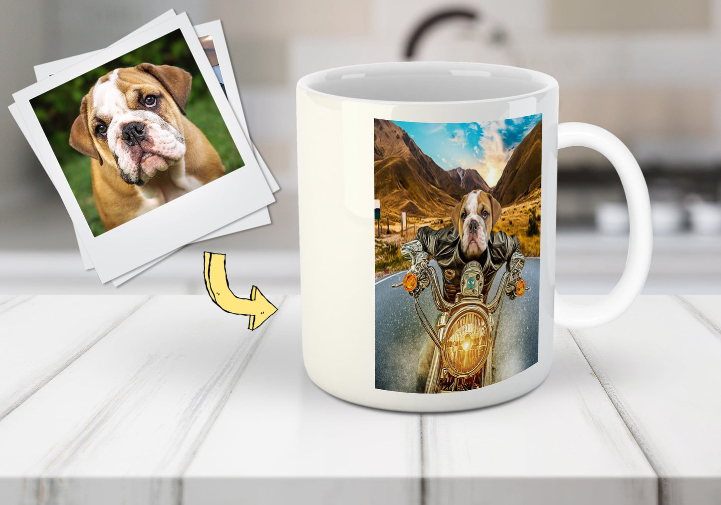 'Harley Wooferson' Custom Pet Mug