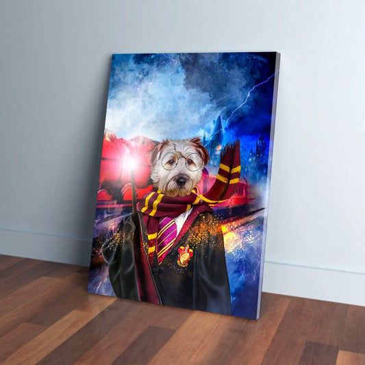 'Harry Dogger' Personalized Pet Canvas