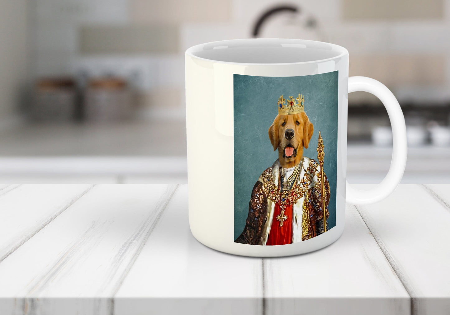 'The King' Custom Pet Mug