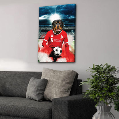 'Liverpool Doggos Football' Personalized Pet Portrait