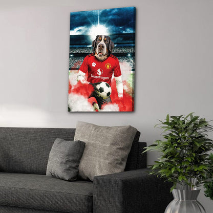 'Manchester Doggos Football' Personalized Pet Portrait