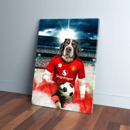 'Manchester Doggos Football' Personalized Pet Portrait