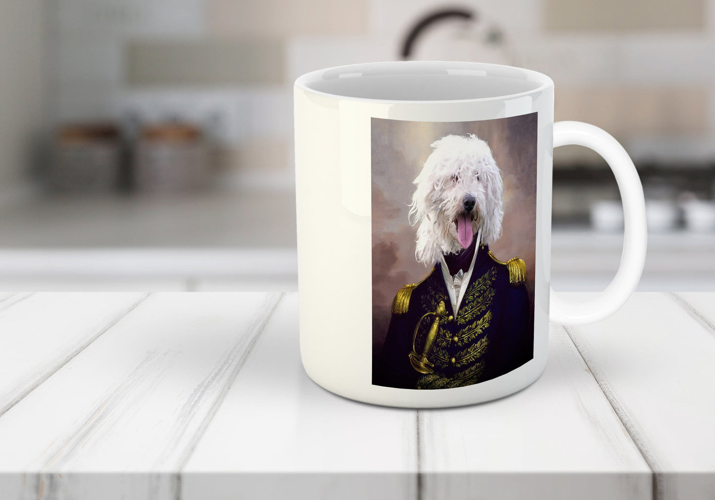 'The Admiral' Custom Pet Mug