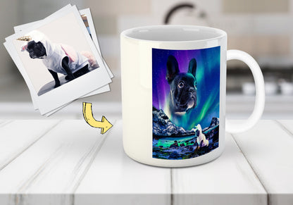 'Majestic Northern Lights' Personalized Mug