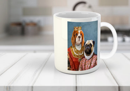 'Queen and Archduchess' Personalized 2 Pet Mug