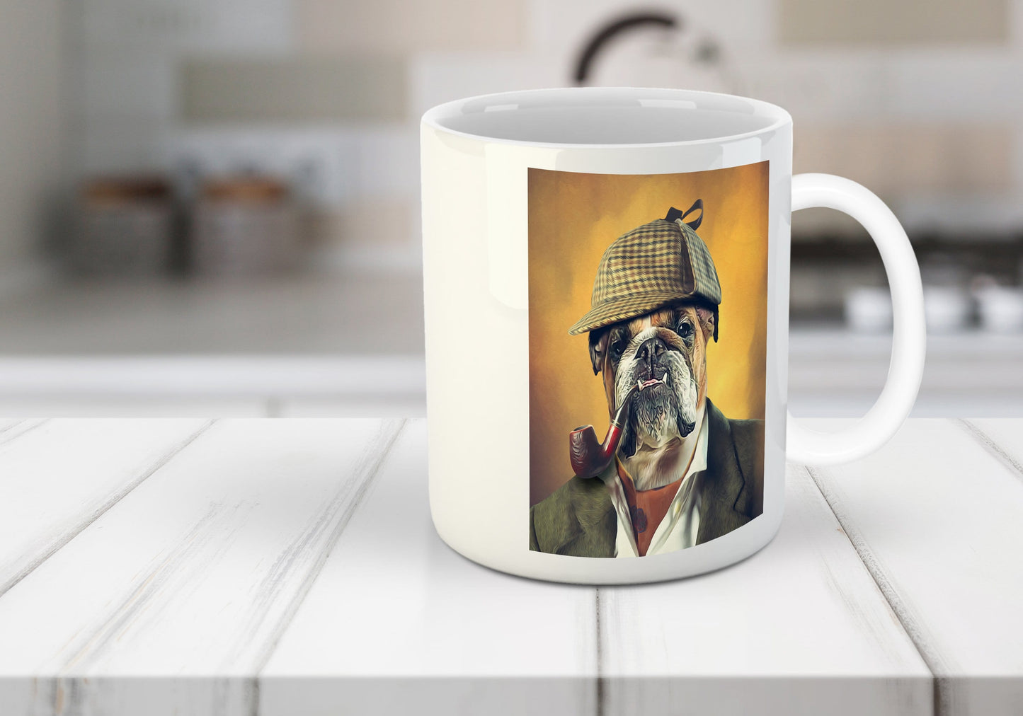 'Sherlock Doggo' Custom Pet Mug